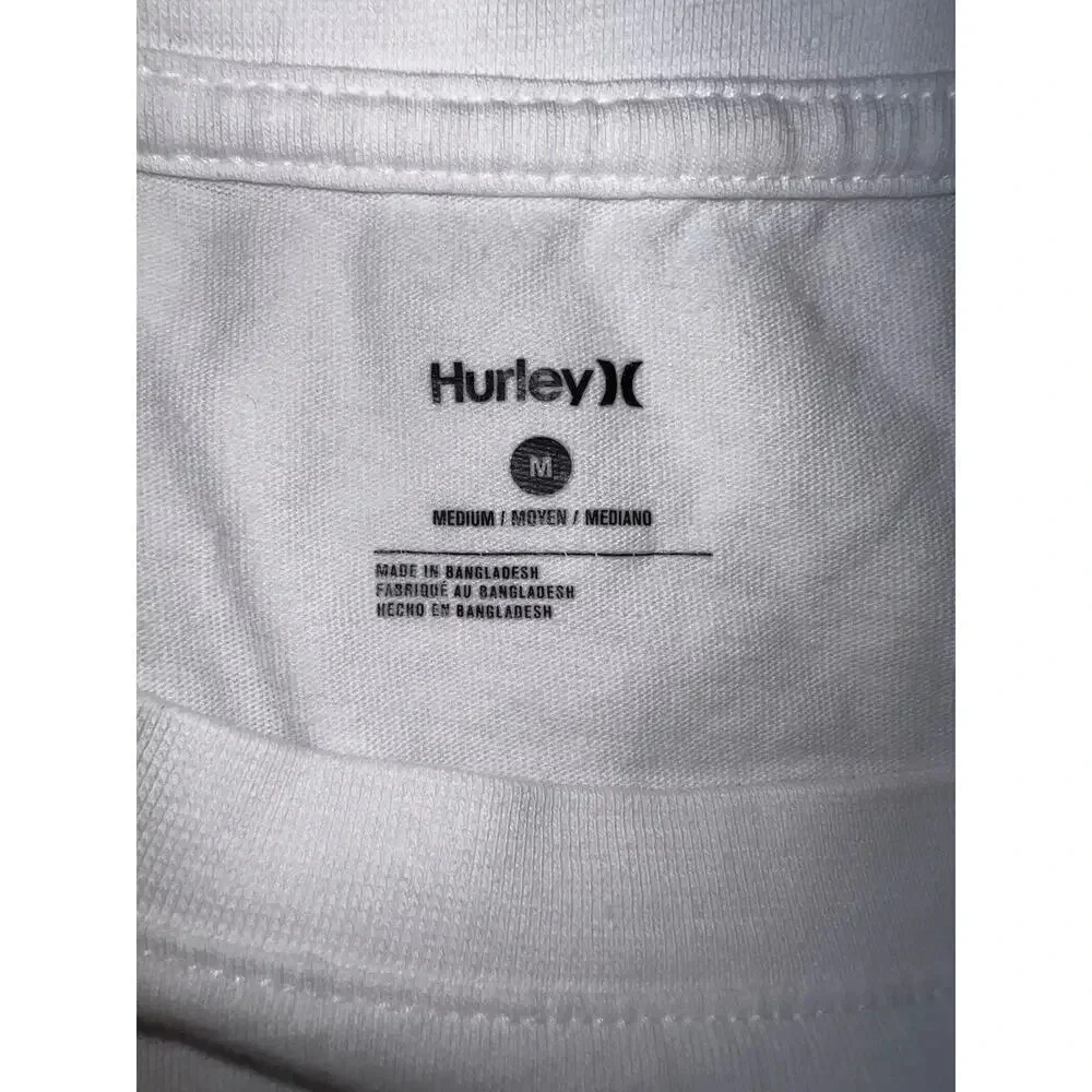 Hurley graphic‎ pastel cotton, short sleeve T-shirt, flaw